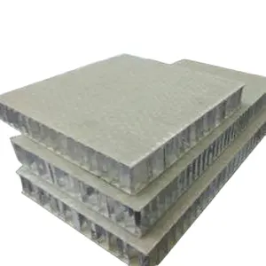 유리 섬유 복합 패널 유리 섬유 벌집 패널 알루미늄 벌집 뒷받침 돌 패널