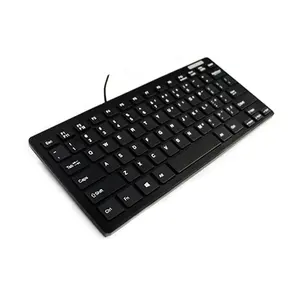 Oem mini teclado de computador portátil, venda no atacado personalizado teclado do computador do desktop do usb