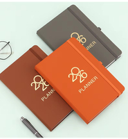 Logo personnalisé impression 2025 A5 quotidien Journal planificateur livre cahier papeterie ensemble avec objectif de vie