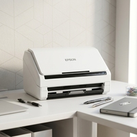 Scanner de documents recto-verso à alimentation par feuilles A4 DS-570WII, 35 ppm, 70 ipm, Wi-Fi, 600 dpi, CIS, USB 3.0, numérisation mobile pour le bureau