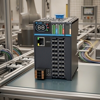 Controlador de Movimiento PLC de 8 Ejes OEM/ODM, Controlador Lógico para Máquina de Posicionamiento Servo