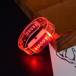 Bracciale braccialetto lampeggiante a LED felice <span class=keywords><strong>anno</strong></span> nuovo - Product Image 4