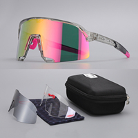 Lunettes de vélo polarisées S3, lunettes de sport pour le roller, lunettes de course à pied coupe-vent, lunettes de soleil pour la course en plein air