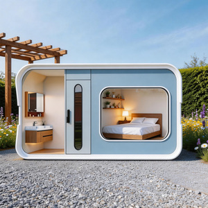 Casetta Prefabbricata di Lusso Apple Cabin Completamente Attrezzata per Glamping e Resort all'Aperto - Product Image 3