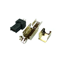Doble Anti Fool 4 pin MINI Tipo A Conector USB Macho