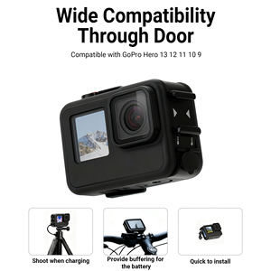 Couvercle de batterie d'appareil photo étanche pour <span class=keywords><strong>GoPro</strong></span> <span class=keywords><strong>Hero</strong></span> 13 12 <span class=keywords><strong>11</strong></span> 10 étui de <span class=keywords><strong>protection</strong></span> étui de <span class=keywords><strong>protection</strong></span> d'appareil photo Portable - Product Image 2