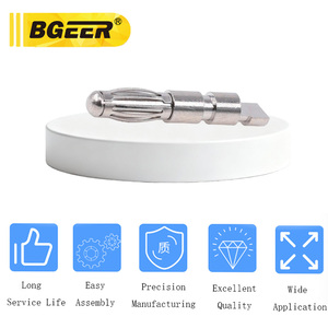 3mm 銅製ランタンヘッドバナナプラグ - RC バッテリー電源用はんだ付け可能な射出成形ピンコネクタ端子 - Product Image 4