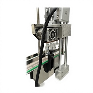 เครื่องติดฉลากอัตโนมัติแบบไฟฟ้า Aim Technologies พร้อมหน้าจอสัมผัส PLC สำหรับขวดทรงกลม 30-200 ขวดต่อนาที - Product Image 3