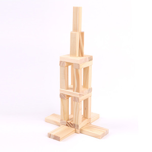 ミニサイズウッドブロックスタッキングティンバーズゲームタワー - Product Image 6