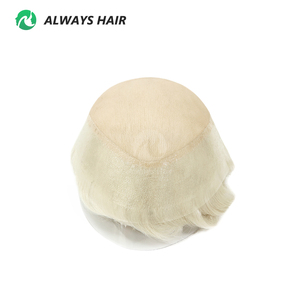 Prótesis Capilar de 9 Tamaños con Línea de Cabello Natural, Duradera, de Mono y PU, Color Blanco Plateado, Cabello Indio para <span class=keywords><strong>Hombre</strong></span> Calvo - Product Image 5