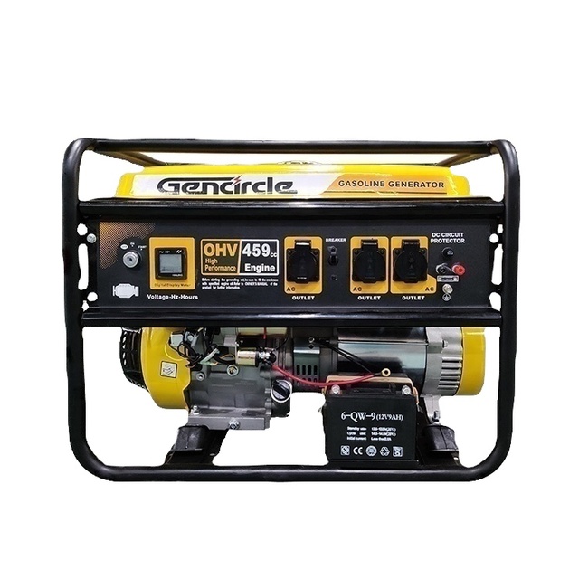 Chinese Factory Open Type Single Phase 220v 300w to 8000w Electric Petrol Inverter Portable Gasonle Generator