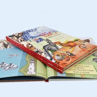 Service d'impression de livres de bandes dessinées pour enfants avec reliure parfaite, couverture rigide en carton, impression personnalisée en usine en Chine