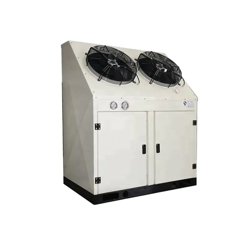 Ruixue Box Type Koude Kamer 8hp Condensatie-Eenheid Voor Bevroren Vlees Met Hoge Kwaliteit Axiale Ventilatoren