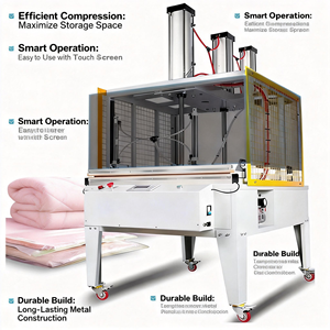 Máquina de Aire Industrial MB1000T EU para Comprimir Edredones de Algodón para Minimizar Costos de Logística y Almacenamiento - Product Image 5