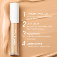 Nouveau Correcteur Liquide Haute Définition Imperméable pour le Contour des Yeux, Couvrance Totale, Sans Cruauté Animale, Hydratant, Marque Privée