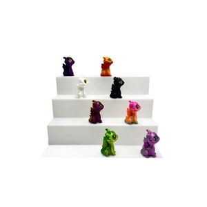 Ornamenti di Animali in <span class=keywords><strong>Plastica</strong></span> Stampati in 3D, Adorabili Statuette di Draghi Mini con Occhi Salienti - Product Image 4