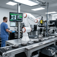 Bras de robot collaboratif industriel 6 axes FR5 FR10 FR20 Cobot pour soudage, palettisation CNC, automobile, aérospatiale, usine