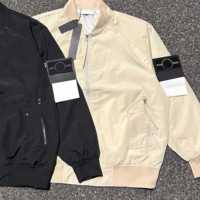 Blouson Aviateur Homme Luxe Décontracté Coupe-Vent Col Rond à Capuche Style Designer Oversize Automne