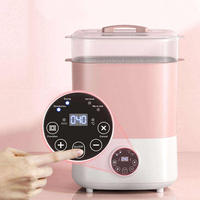 Nouveau chauffe-biberon multifonction 5 en 1 sans BPA, portable, grande capacité, stérilisateur, sécheuse de vaisselle pour bébé