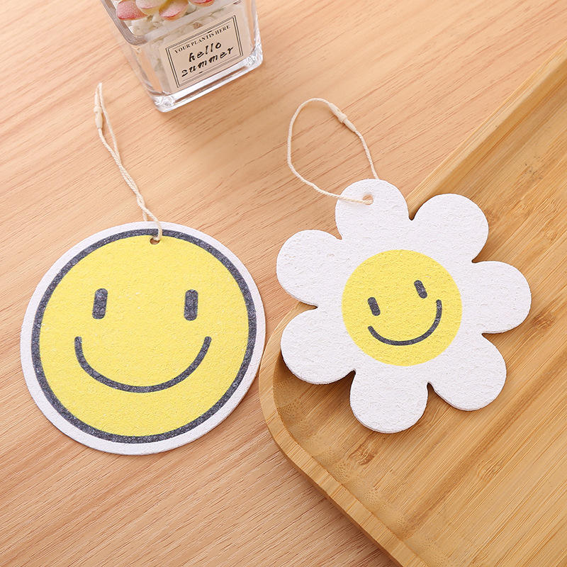 Smiley style ( with lanyard) with evenly distributed pattern