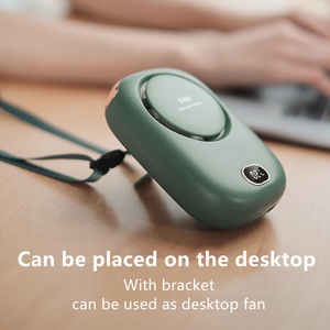 Nuevo Ventilador Portátil Sin Aspas, Ventilador USB de Cintura, Mini Ventilador con Gran Potencia de Viento, Ventilador de Cuello con Pantalla - Product Image 5