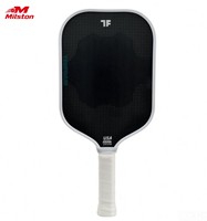 Raquette de pickleball personnalisée MST, noyau interne en mousse pleine haute densité 14/16 mm, fibre de carbone T700, nid d'abeilles, écologique, divertissement