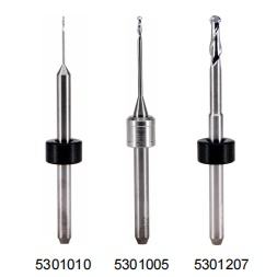 مثاقب كربيد الزركونيا <span class=keywords><strong>CAD</strong></span> <span class=keywords><strong>CAM</strong></span> بقطر 0.6 و1.0 و2.5 ملم مع طلاء ماسي تستخدم لآلات <span class=keywords><strong>Imes</strong></span>-<span class=keywords><strong>Icore</strong></span> 350 و550 و750 - Product Image 2