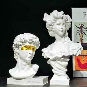 Résine Gypse <span class=keywords><strong>Grec</strong></span> Apollo Statue Huaqi SKC07 Vente en Gros Mini <span class=keywords><strong>Bouddha</strong></span> Sculpture Décoration De Table Style Bouddhiste Résine Moule - Product Image 2