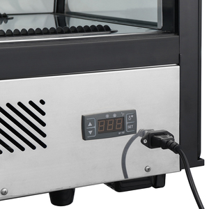 面包店三层开放式展示冷却器冷却器桌面蛋糕展示 - Product Image 2