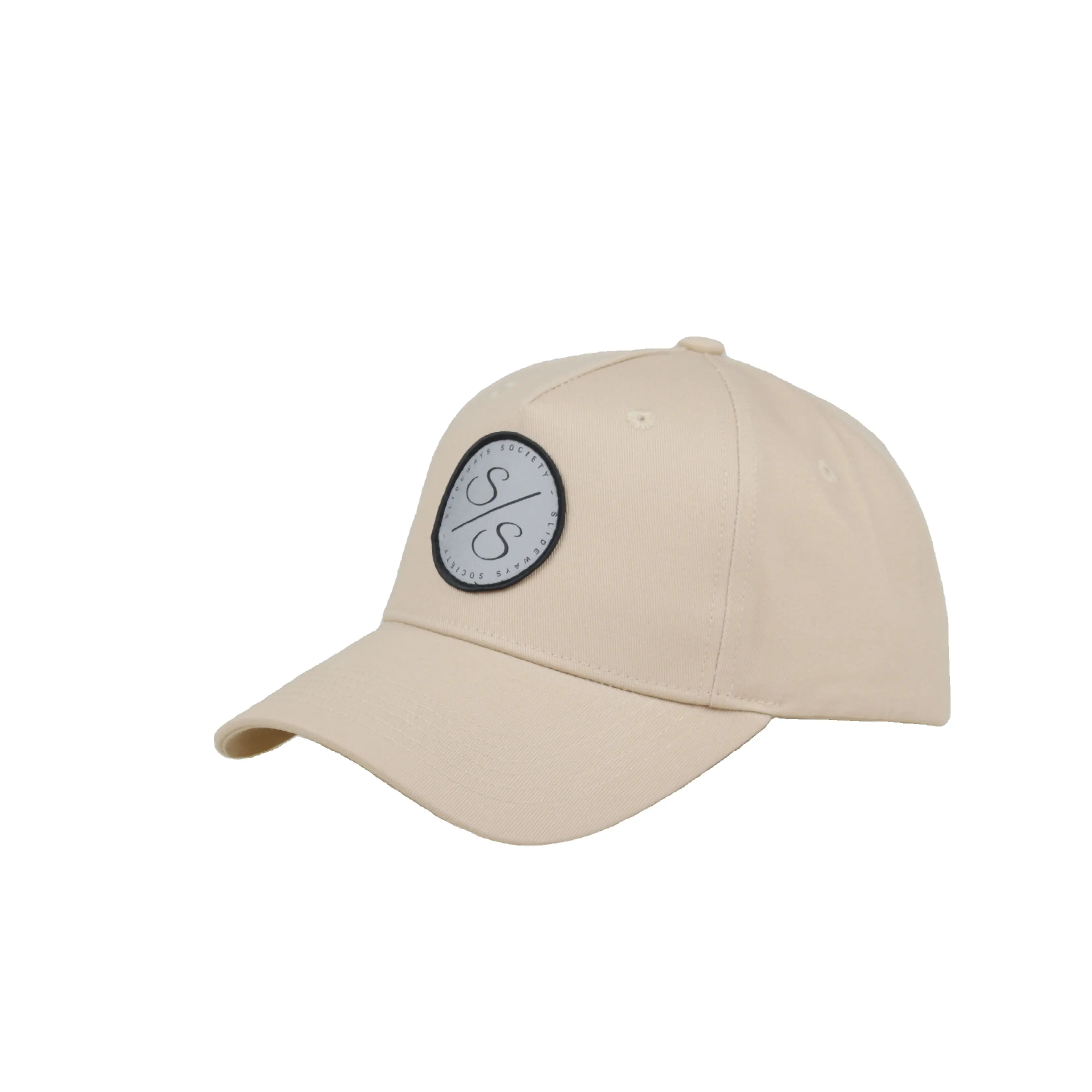 Kappe für Mann Hochwertige Baumwolle Custom Logo Sommer kappe und 5 Panel Baseball Hut Camp Cap Flex Fit Hut