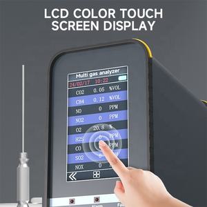 Analisador de gás tipo portátil Analisador de gás 16 em 1 com alça e sonda Analisador de gás de mangueira - Product Image 3