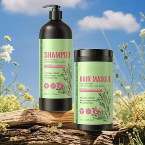 Set de Champú y Acondicionador de Romero y Menta de Gran Capacidad para Control de Grasa, para <span class=keywords><strong>Niños</strong></span> y Mujeres, Venta Internacional - Product Image 1