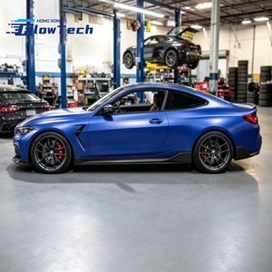 Kit de jupes latérales en fibre de carbone style MP pour BMW G80 M3 G82 M4 – Amélioration aérodynamique complète, fibre de carbone brillante, matériel inclus - Product Image 5
