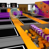 Parc de trampolines commercial pour hommes, adultes et enfants, aire de jeux intérieure, grand parc de trampolines avec grand toboggan, équipement d'amusement