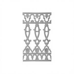 Piezas de Puerta de Jardín de Hierro Fundido de Alta Resistencia OEM Balaji Metals BM-220, Superficie Gris con Acabado Pulido, Fácil de Instalar - Product Image 1