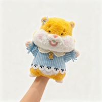 Peluche mignonne pour enfants, fabricant de peluche de conception personnalisée, marionnettes en peluche marionnettes à main sur mesure