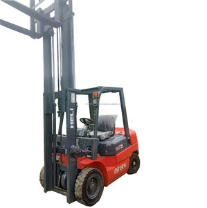 Chariot élévateur d'occasion Heli, fabrication professionnelle chinoise, 2T 3T, mini chariot élévateur diesel 4x4, fonctionnement assis, modèle 2023 - Product Image 1