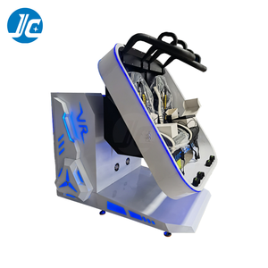 Trong nhà/ngoài trời 9D VR hấp dẫn 360 thực tế ảo Trò chơi mô phỏng với kim loại roller coaster 360 Arcade Máy VR Simulator - Product Image 2
