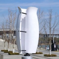 Système d'éolienne à axe vertical de type tulipe R&X pour usage domestique, éolienne et panneau solaire, 2 kW, 5 kW
