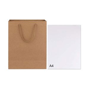 Bolsas de Papel Kraft para Compras, Bolsas de Papel Kraft con Logotipo Personalizado, Impresión Offset, Embalaje para Regalos o Pequeños Objetos - Product Image 3
