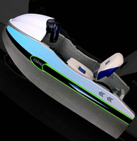 72v Tension de la batterie Électrique Aqua Kart Bateau Jet Ski 2 Roues pour Océan Eaux Surf