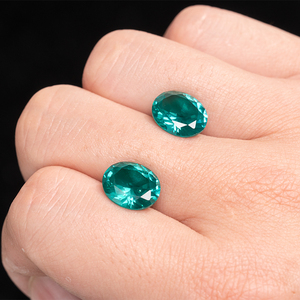 Redleaf nuovo arrivo YAG <span class=keywords><strong>Paraiba</strong></span> <span class=keywords><strong>pietra</strong></span> ovale blu verde <span class=keywords><strong>paraiba</strong></span> pietre sintetiche color tormalina allentata <span class=keywords><strong>paraiba</strong></span> - Product Image 6