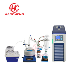 Tersedia 2l glassware sistem distilasi jalan pendek dengan cold trap - Product Image 5