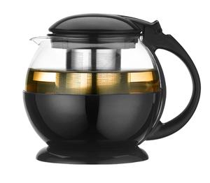 Teiera turca set da <span class=keywords><strong>caffè</strong></span> e da tè con infusore vendita calda Logo in vetro all'ingrosso gratuito classico fornello in vetro personalizzato teiera - Product Image 1