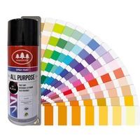Peinture automobile OEM 400 ml, peinture en spray noire fluorescente, revêtement liquide