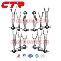 CTR Brazo de Suspensión Trasero Superior Delantero Izquierdo, Diseño Estructural Sólido, Manejo Suave y Estable para Tesla Model S/X OE 1420421-00-G