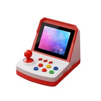 Console de jeux rétro portable A6 PLUS Écran HD de 3.2 pouces Lecteur de jeu portable Mini machine d'arcade avec manette de jeu Jeu 1000 en option