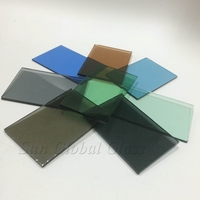 Vidrio Flotado Tintado Gris Oscuro de 5-12 mm para Fachadas de Edificios, Ventanas y Muros Cortina