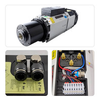 Moteur de broche de haute précision CNC LY 12kw pour système de refroidissement par eau de machines industrielles Support ATC