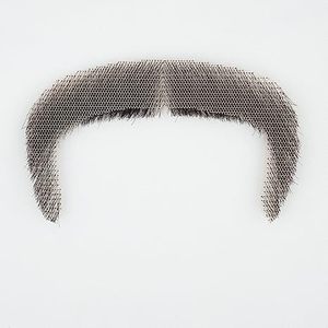 Baffo e Barba Finta <span class=keywords><strong>Realistici</strong></span> in Capelli Umani con Base in Pizzo per Uomo, Ideali per Halloween, Travestimenti Divertenti e Feste in Costume - Product Image 3